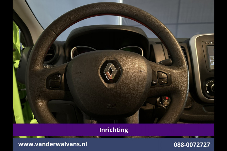 Renault Trafic 1.6 dCi L1H1 inrichting Euro6 Airco | Trekhaak | Navigatie | Cruisecontrol | LED | Parkeersensoren Bijrijdersbank