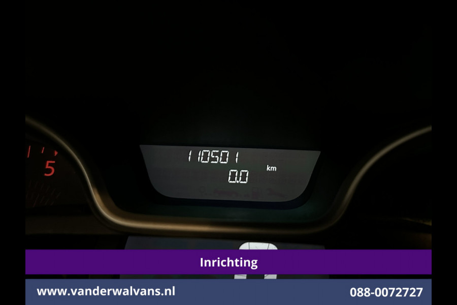 Renault Trafic 1.6 dCi L1H1 inrichting Euro6 Airco | Trekhaak | Navigatie | Cruisecontrol | LED | Parkeersensoren Bijrijdersbank