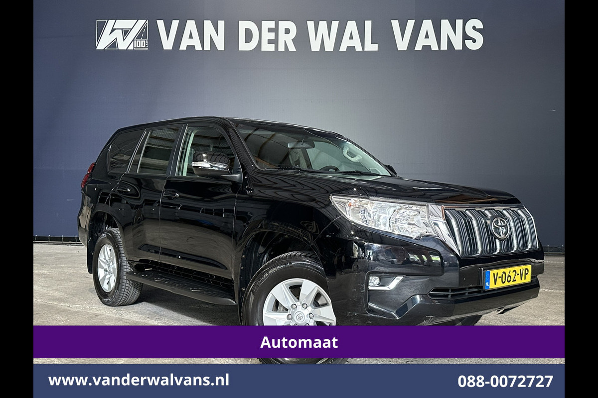 Toyota Land Cruiser 2.8 D-4D-F 177pk Automaat 3000kg Trekhaak Euro6 Airco | Camera | Navigatie | LM velgen Cruisecontrol, Parkeersensoren, Stoelverwarming, Verwarmde voorruit