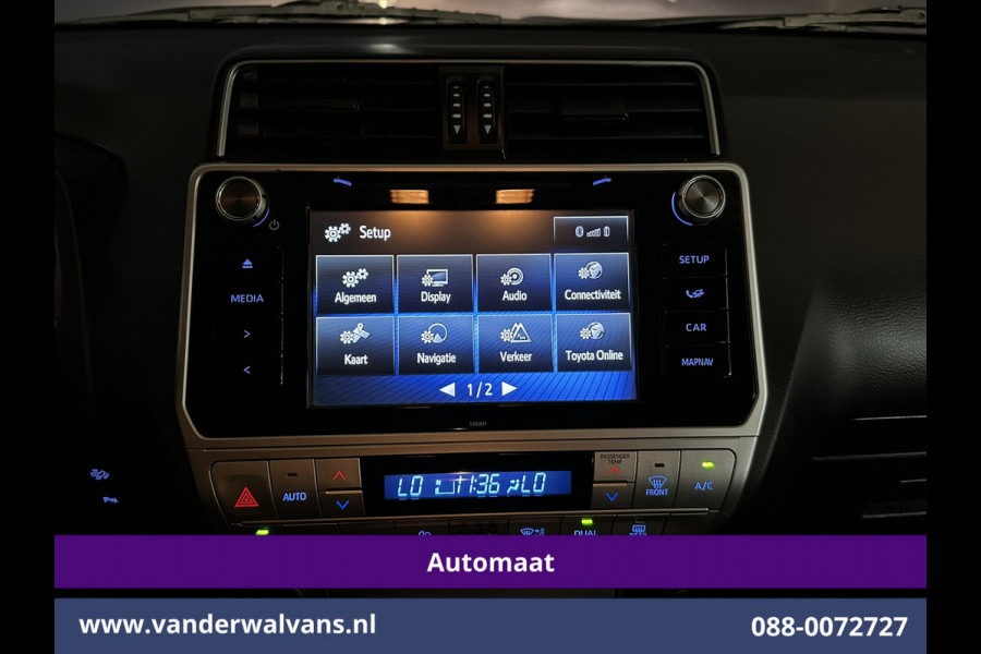 Toyota Land Cruiser 2.8 D-4D-F 177pk Automaat 3000kg Trekhaak Euro6 Airco | Camera | Navigatie | LM velgen Cruisecontrol, Parkeersensoren, Stoelverwarming, Verwarmde voorruit