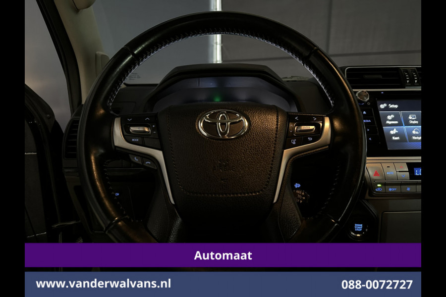 Toyota Land Cruiser 2.8 D-4D-F 177pk Automaat 3000kg Trekhaak Euro6 Airco | Camera | Navigatie | LM velgen Cruisecontrol, Parkeersensoren, Stoelverwarming, Verwarmde voorruit