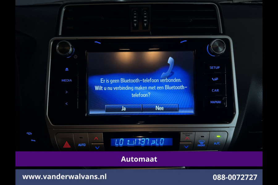 Toyota Land Cruiser 2.8 D-4D-F 177pk Automaat 3000kg Trekhaak Euro6 Airco | Camera | Navigatie | LM velgen Cruisecontrol, Parkeersensoren, Stoelverwarming, Verwarmde voorruit