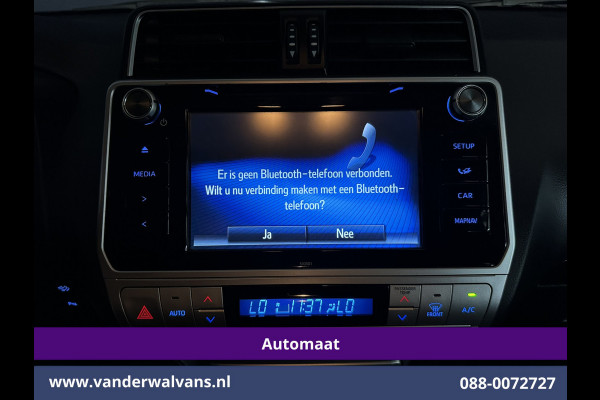 Toyota Land Cruiser 2.8 D-4D-F 177pk Automaat 3000kg Trekhaak Euro6 Airco | Camera | Navigatie | LM velgen Cruisecontrol, Parkeersensoren, Stoelverwarming, Verwarmde voorruit