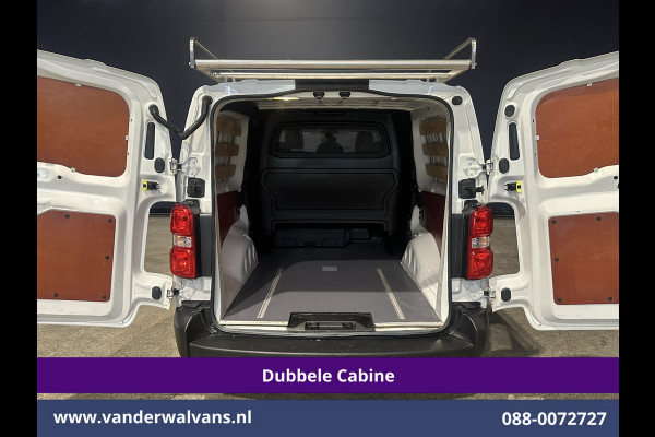 Peugeot Expert 2.0 BlueHDI 123pk L3H1 Dubbele Cabine Euro6 Airco | Imperiaal | Navigatie | 5-Zits Apple CarPlay, Android Auto, Cruisecontrol, Parkeersensoren, 2500kg trekvermogen