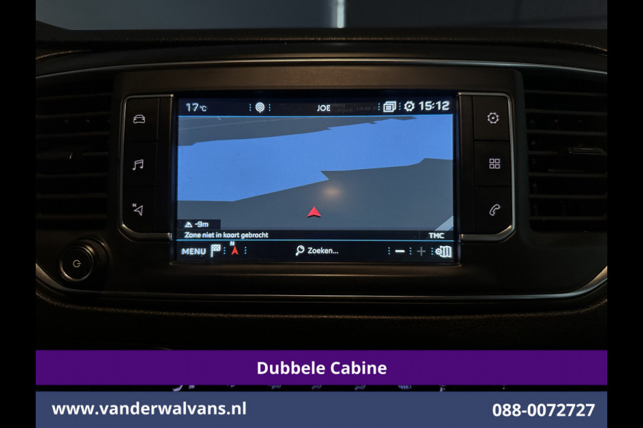 Peugeot Expert 2.0 BlueHDI 123pk L3H1 Dubbele Cabine Euro6 Airco | Imperiaal | Navigatie | 5-Zits Apple CarPlay, Android Auto, Cruisecontrol, Parkeersensoren, 2500kg trekvermogen