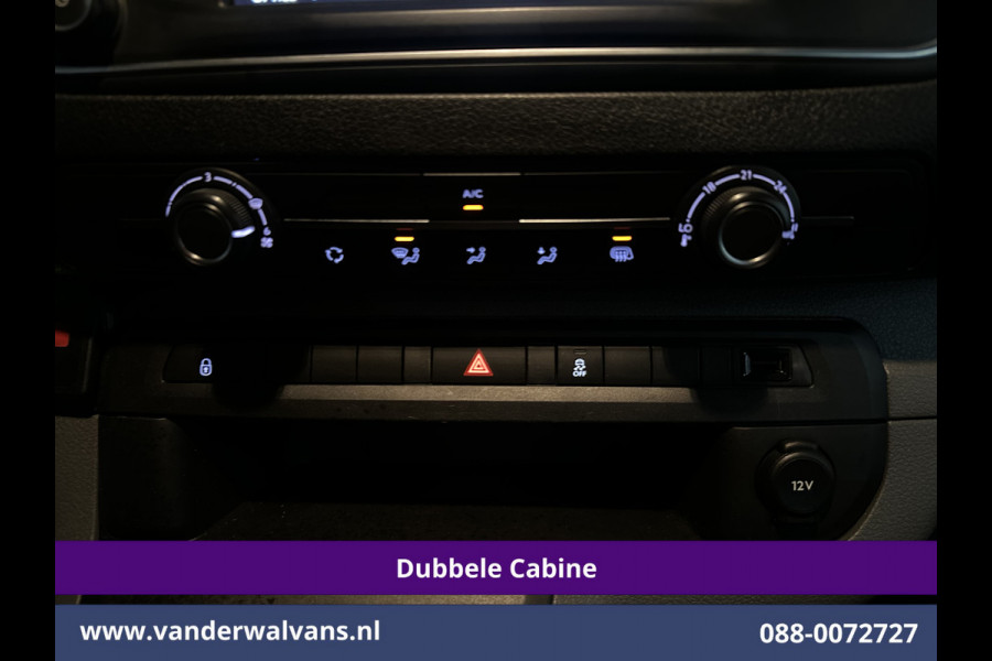Peugeot Expert 2.0 BlueHDI 123pk L3H1 Dubbele Cabine Euro6 Airco | Imperiaal | Navigatie | 5-Zits Apple CarPlay, Android Auto, Cruisecontrol, Parkeersensoren, 2500kg trekvermogen