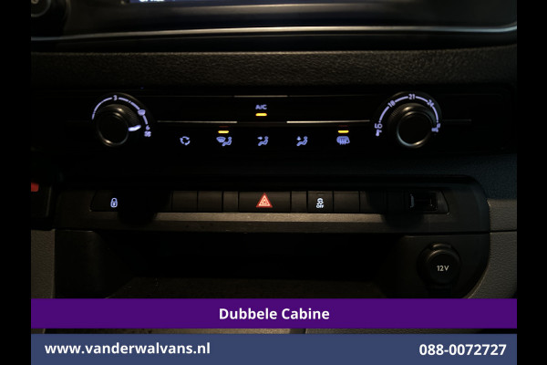 Peugeot Expert 2.0 BlueHDI 123pk L3H1 Dubbele Cabine Euro6 Airco | Imperiaal | Navigatie | 5-Zits Apple CarPlay, Android Auto, Cruisecontrol, Parkeersensoren, 2500kg trekvermogen