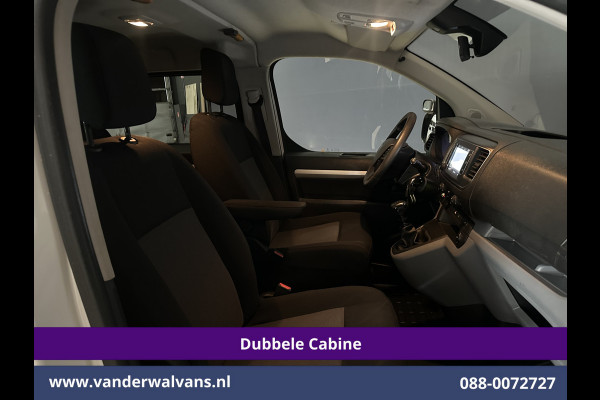 Peugeot Expert 2.0 BlueHDI 123pk L3H1 Dubbele Cabine Euro6 Airco | Imperiaal | Navigatie | 5-Zits Apple CarPlay, Android Auto, Cruisecontrol, Parkeersensoren, 2500kg trekvermogen