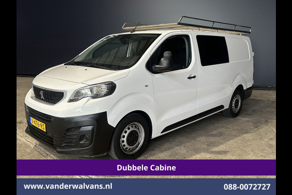 Peugeot Expert 2.0 BlueHDI 123pk L3H1 Dubbele Cabine Euro6 Airco | Imperiaal | Navigatie | 5-Zits Apple CarPlay, Android Auto, Cruisecontrol, Parkeersensoren, 2500kg trekvermogen