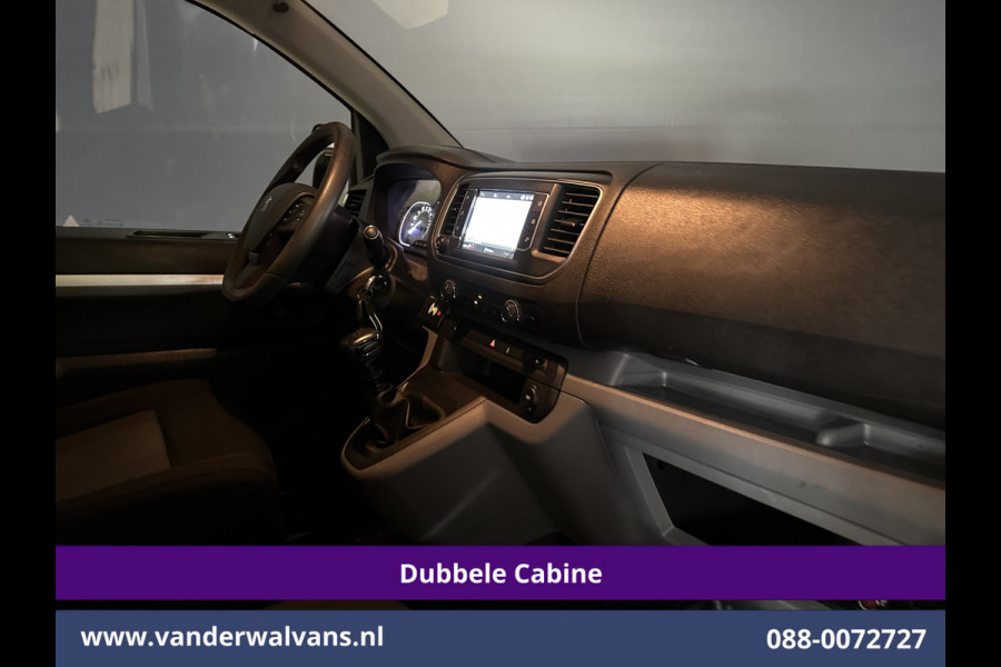 Peugeot Expert 2.0 BlueHDI 123pk L3H1 Dubbele Cabine Euro6 Airco | Imperiaal | Navigatie | 5-Zits Apple CarPlay, Android Auto, Cruisecontrol, Parkeersensoren, 2500kg trekvermogen
