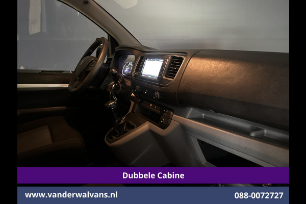 Peugeot Expert 2.0 BlueHDI 123pk L3H1 Dubbele Cabine Euro6 Airco | Imperiaal | Navigatie | 5-Zits Apple CarPlay, Android Auto, Cruisecontrol, Parkeersensoren, 2500kg trekvermogen
