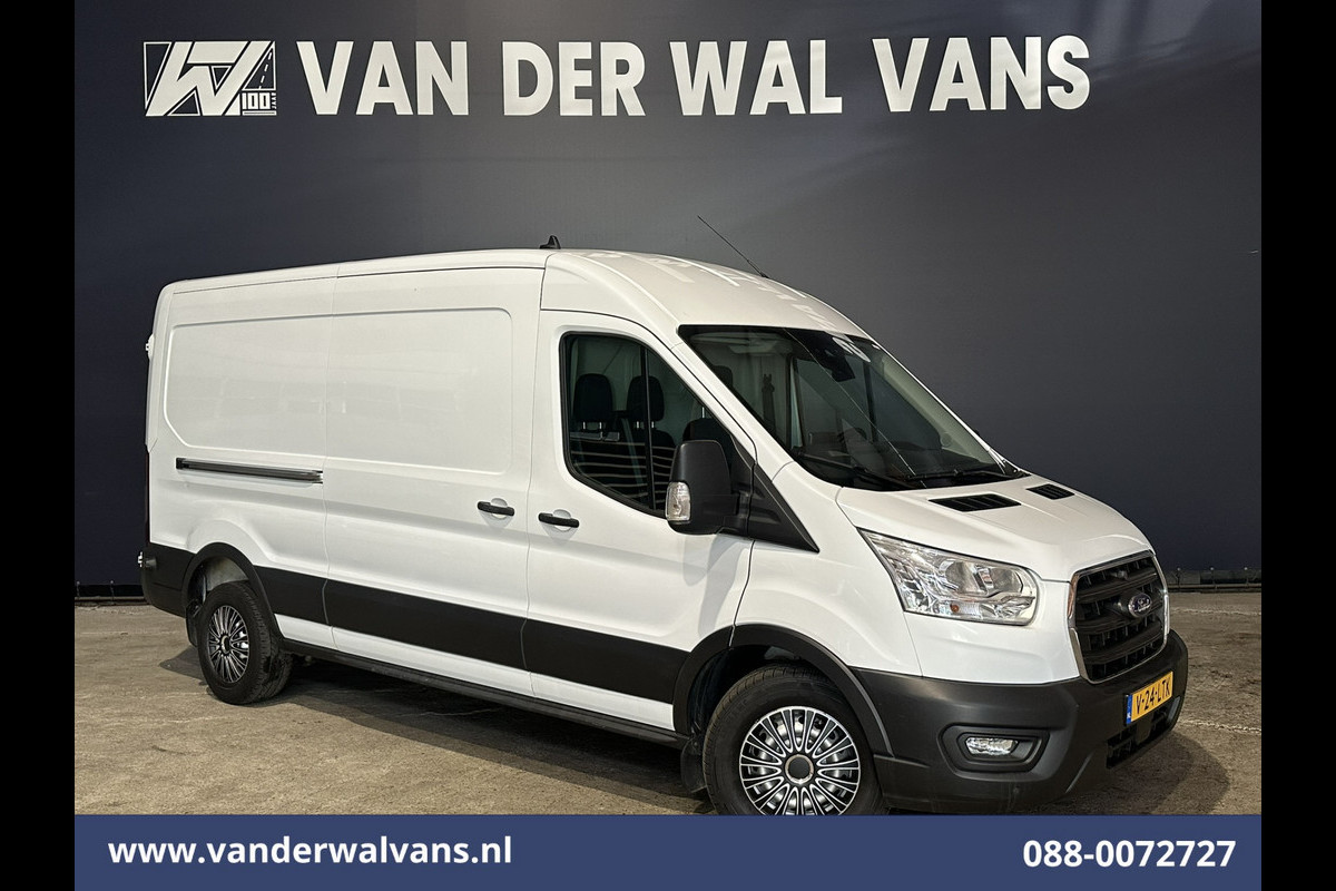 Ford Transit 2.0 TDCI 131pk L3H2 Euro6 Airco | Camera | Navigatie | Android Auto | Cruisecontrol Stoelverwarming, Verwarmde voorruit, Parkeersensoren, Bijrijdersbank