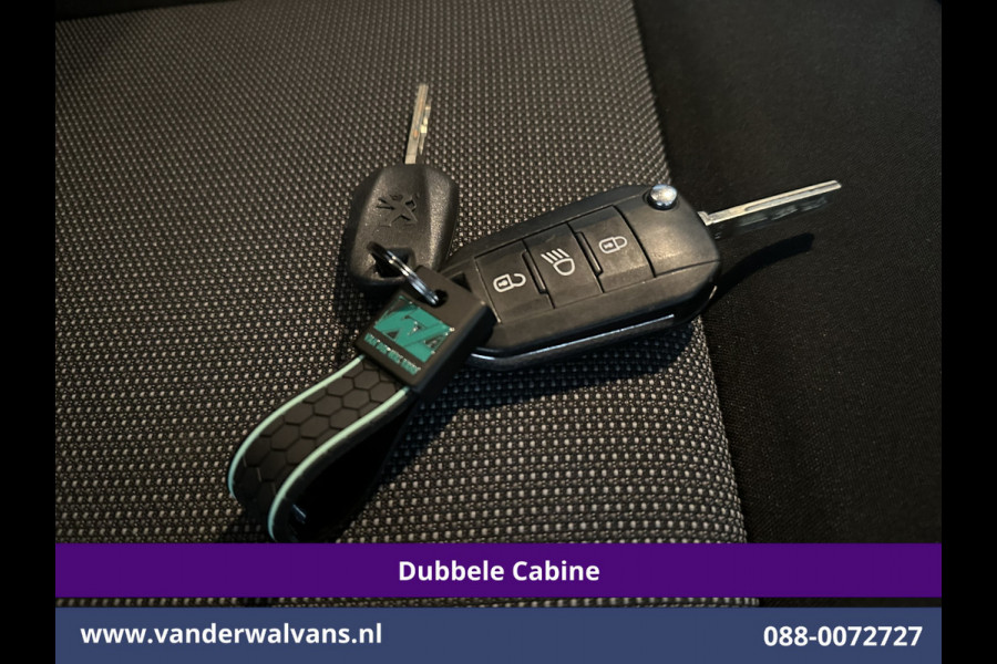 Peugeot Expert 2.0 BlueHDI 123pk L3H1 Dubbele Cabine Euro6 Airco | Imperiaal | Navigatie | 5-Zits Apple CarPlay, Android Auto, Cruisecontrol, Parkeersensoren, 2500kg trekvermogen