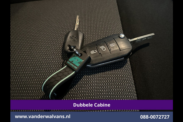 Peugeot Expert 2.0 BlueHDI 123pk L3H1 Dubbele Cabine Euro6 Airco | Imperiaal | Navigatie | 5-Zits Apple CarPlay, Android Auto, Cruisecontrol, Parkeersensoren, 2500kg trekvermogen
