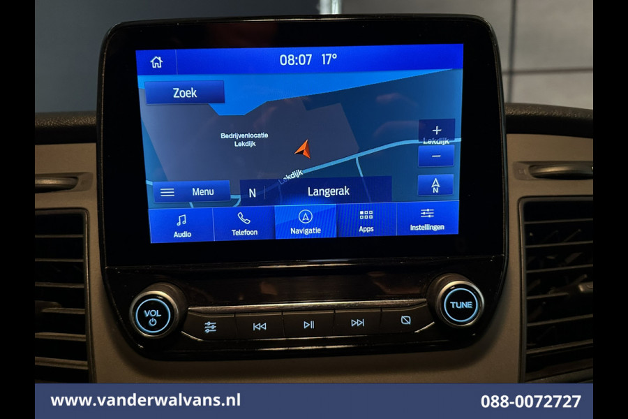 Ford Transit 2.0 TDCI 131pk L3H2 Euro6 Airco | Apple Carplay | Camera | Navigatie | Stoelverwarming| Cruisecontrol Parkeersensoren, Android Auto, Verwarmde voorruit, Bijrijdersbank