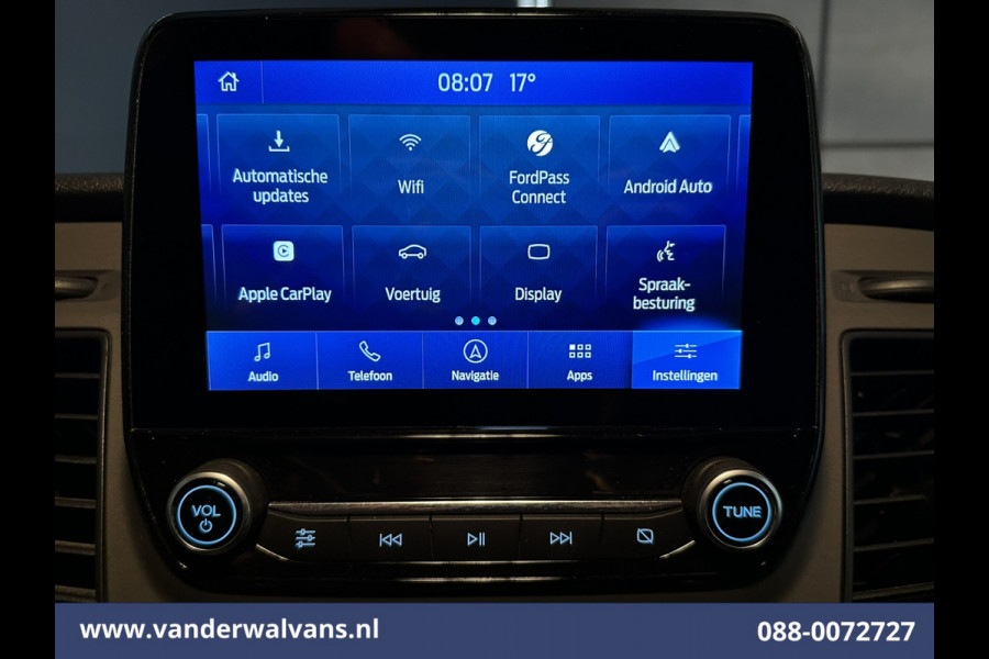 Ford Transit 2.0 TDCI 131pk L3H2 Euro6 Airco | Apple Carplay | Camera | Navigatie | Stoelverwarming| Cruisecontrol Parkeersensoren, Android Auto, Verwarmde voorruit, Bijrijdersbank