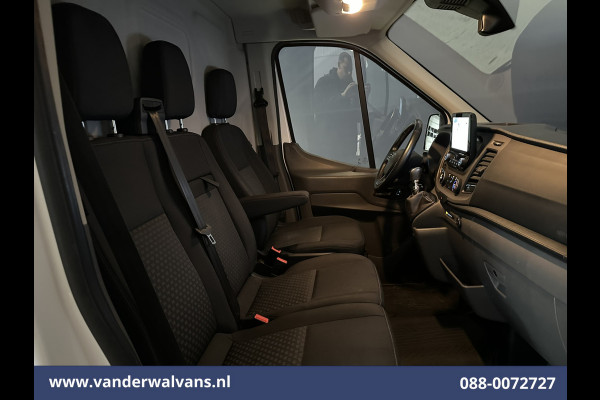 Ford Transit 2.0 TDCI 131pk L3H2 Euro6 Airco | Apple Carplay | Camera | Navigatie | Stoelverwarming| Cruisecontrol Parkeersensoren, Android Auto, Verwarmde voorruit, Bijrijdersbank