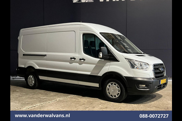 Ford Transit 2.0 TDCI 131pk L3H2 Euro6 Airco | Apple Carplay | Camera | Navigatie | Stoelverwarming| Cruisecontrol Parkeersensoren, Android Auto, Verwarmde voorruit, Bijrijdersbank