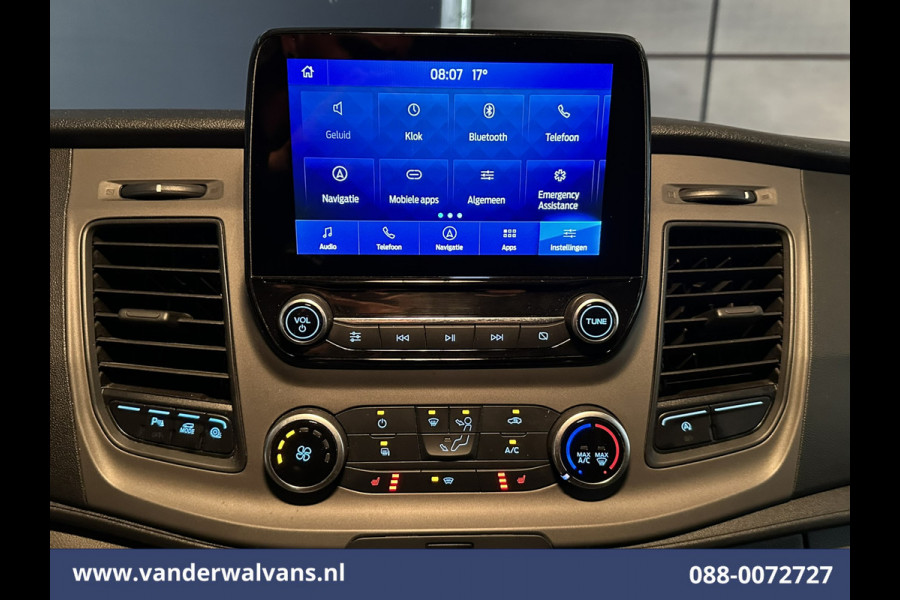 Ford Transit 2.0 TDCI 131pk L3H2 Euro6 Airco | Apple Carplay | Camera | Navigatie | Stoelverwarming| Cruisecontrol Parkeersensoren, Android Auto, Verwarmde voorruit, Bijrijdersbank