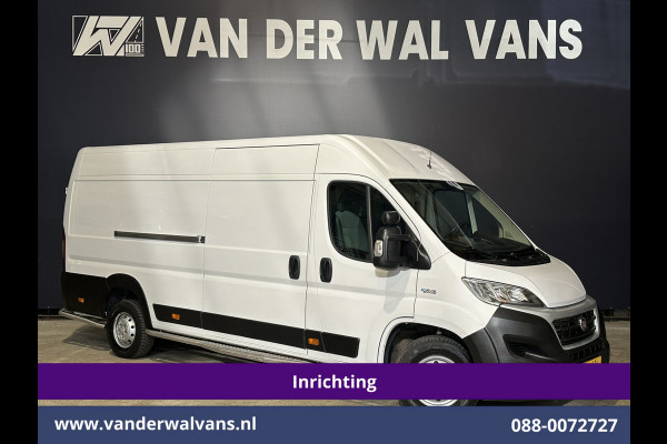 Fiat Ducato 3.0 NP 136pk L4H2 Post NL inrichting Euro6 Airco | Camera | Sidebars | 270 graden achterdeuren, schappen, doorloopdeur