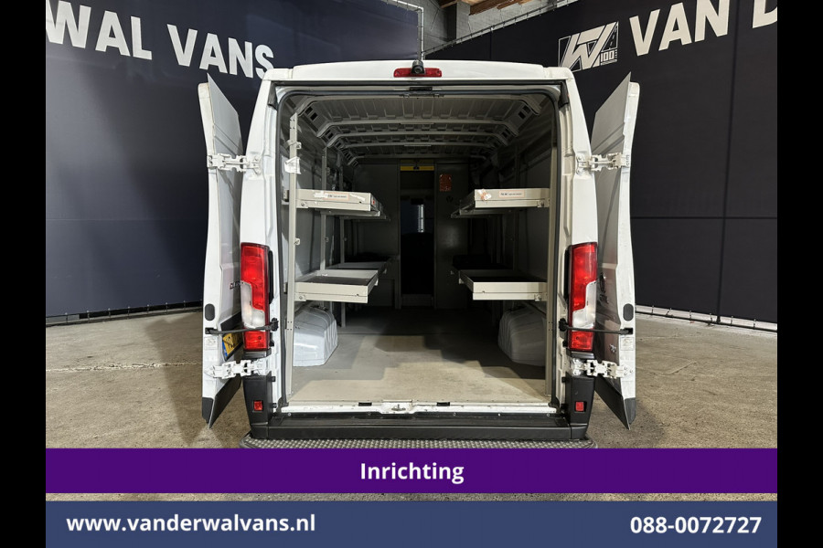 Fiat Ducato 3.0 NP 136pk L4H2 Post NL inrichting Euro6 Airco | Camera | Sidebars | 270 graden achterdeuren, schappen, doorloopdeur