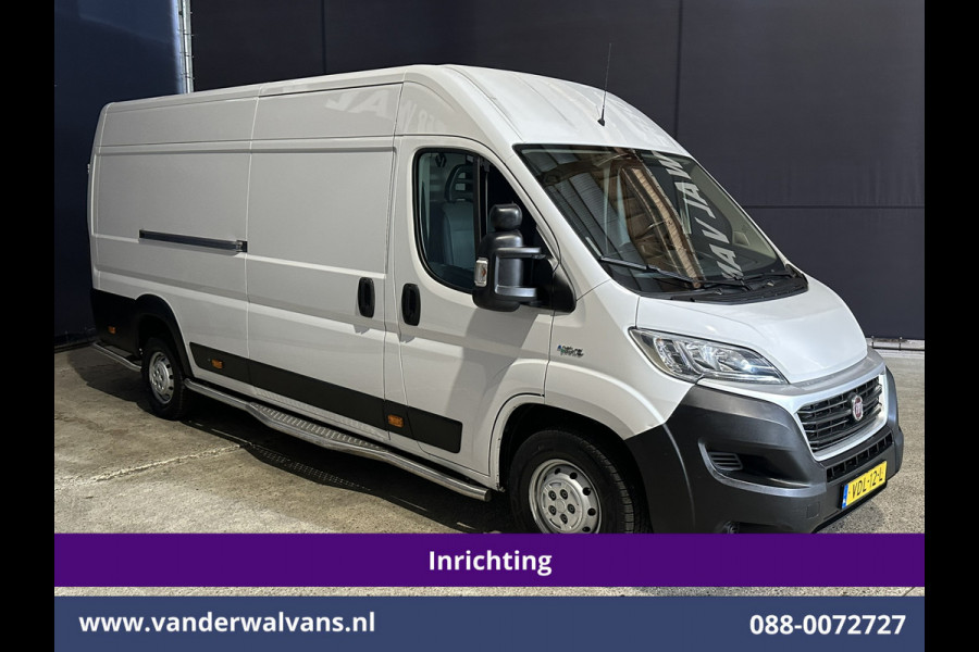 Fiat Ducato 3.0 NP 136pk L4H2 Post NL inrichting Euro6 Airco | Camera | Sidebars | 270 graden achterdeuren, schappen, doorloopdeur