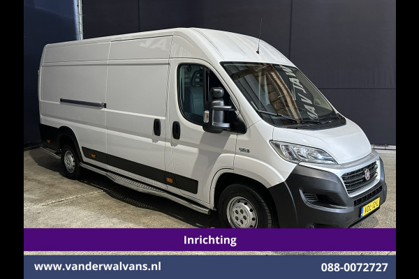 Fiat Ducato 3.0 NP 136pk L4H2 Post NL inrichting Euro6 Airco | Camera | Sidebars | 270 graden achterdeuren, schappen, doorloopdeur
