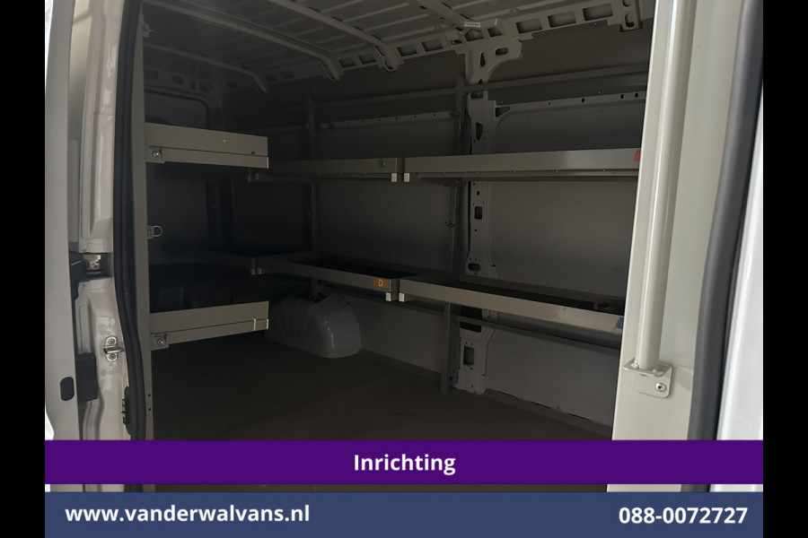 Fiat Ducato 3.0 NP 136pk L4H2 Post NL inrichting Euro6 Airco | Camera | Sidebars | 270 graden achterdeuren, schappen, doorloopdeur