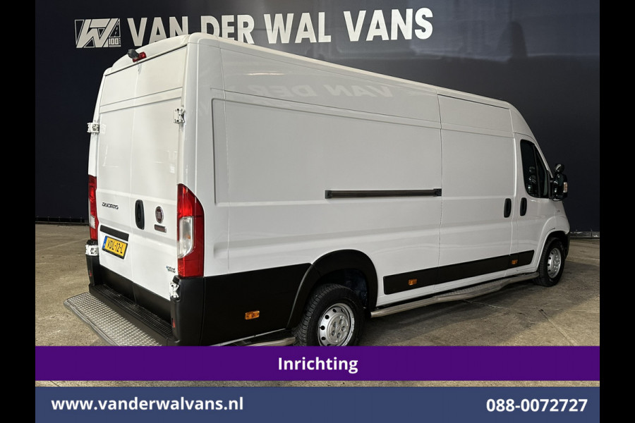 Fiat Ducato 3.0 NP 136pk L4H2 Post NL inrichting Euro6 Airco | Camera | Sidebars | 270 graden achterdeuren, schappen, doorloopdeur