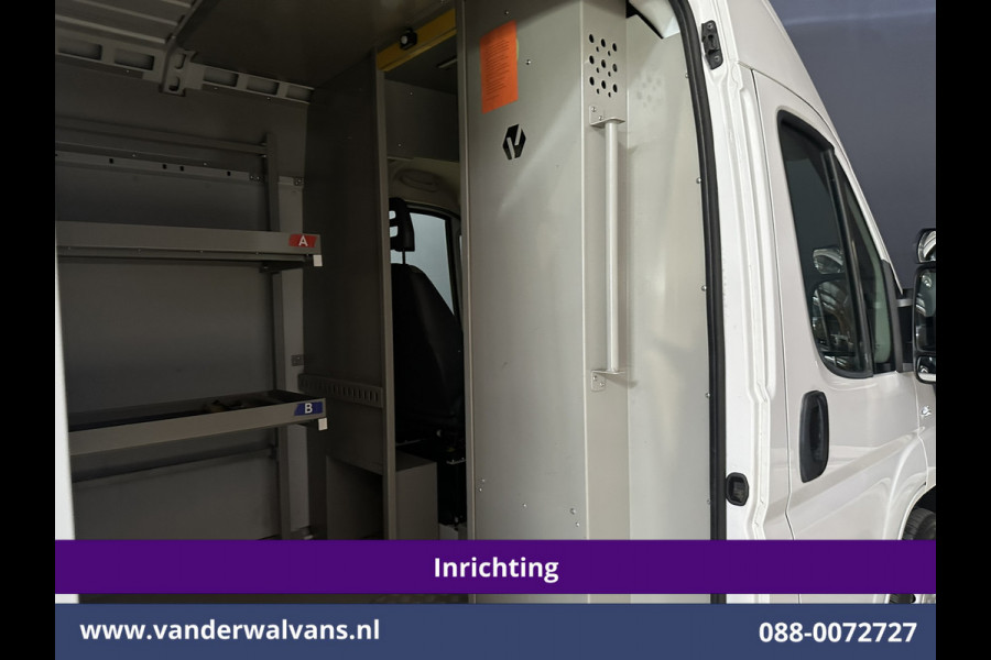 Fiat Ducato 3.0 NP 136pk L4H2 Post NL inrichting Euro6 Airco | Camera | Sidebars | 270 graden achterdeuren, schappen, doorloopdeur