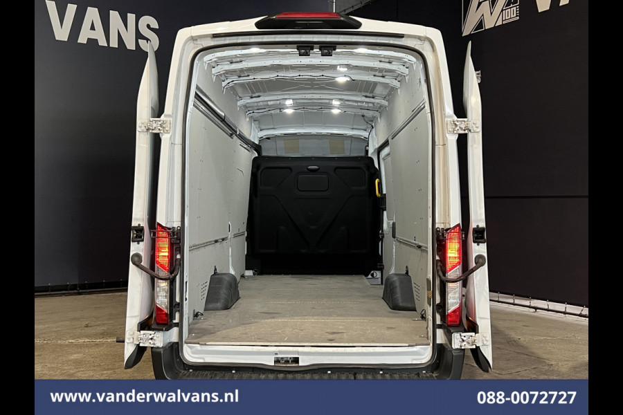 Ford Transit 2.0 TDCI 131pk L4H3 Euro6 Airco | Camera | Cruisecontrol | Verwarmde voorruit Parkeersensoren, Bijrijdersbank