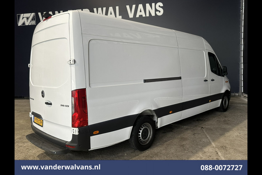 Mercedes-Benz Sprinter 316 CDI 163pk L3H2 Euro6 Airco | Camera | Navigatie | Apple Carplay | Cruisecontrol Android Auto, Chauffeursstoel, Stoelverwarming, Parkeersensoren, Bijrijdersbank