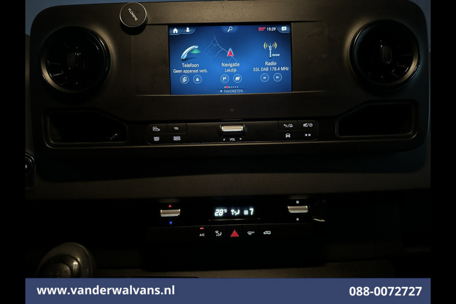 Mercedes-Benz Sprinter 316 CDI 163pk L3H2 Euro6 Airco | Camera | Navigatie | Apple Carplay | Cruisecontrol Android Auto, Chauffeursstoel, Stoelverwarming, Parkeersensoren, Bijrijdersbank