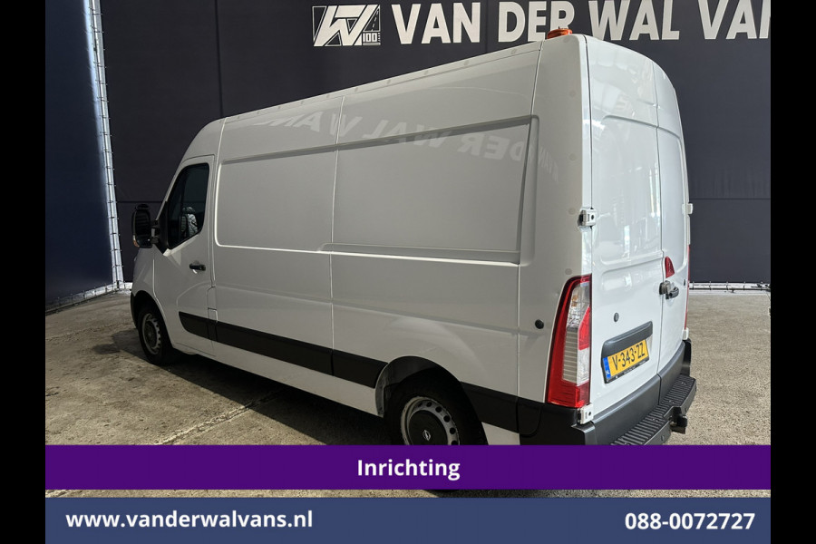 Opel Movano 2.3 CDTI 146pk L2H2 Inrichting Euro6 Airco | Camera | Navigatie | Cruisecontrol | 2500kg Trekhaak Parkeersensoren, Bijrijdersbank