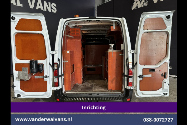 Opel Movano 2.3 CDTI 146pk L2H2 Inrichting Euro6 Airco | Camera | Navigatie | Cruisecontrol | 2500kg Trekhaak Parkeersensoren, Bijrijdersbank