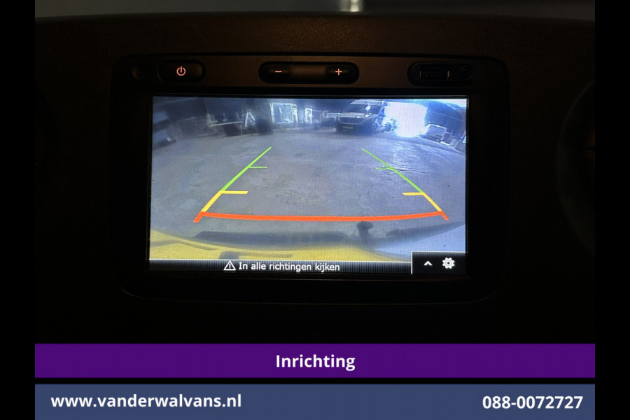 Opel Movano 2.3 CDTI 146pk L2H2 Inrichting Euro6 Airco | Camera | Navigatie | Cruisecontrol | 2500kg Trekhaak Parkeersensoren, Bijrijdersbank