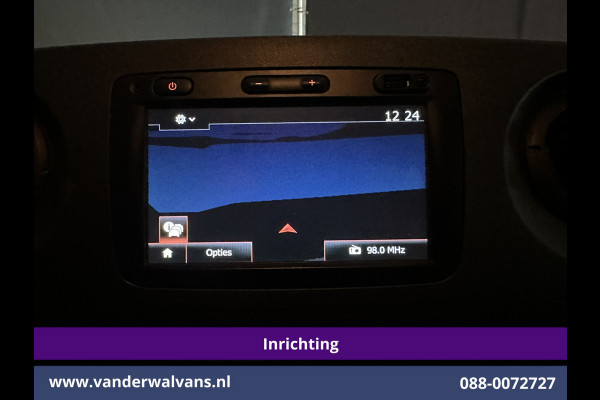 Opel Movano 2.3 CDTI 146pk L2H2 Inrichting Euro6 Airco | Camera | Navigatie | Cruisecontrol | 2500kg Trekhaak Parkeersensoren, Bijrijdersbank