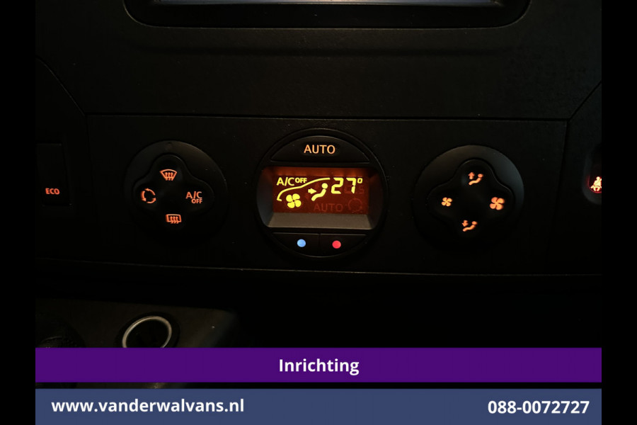 Opel Movano 2.3 CDTI 146pk L2H2 Inrichting Euro6 Airco | Camera | Navigatie | Cruisecontrol | 2500kg Trekhaak Parkeersensoren, Bijrijdersbank