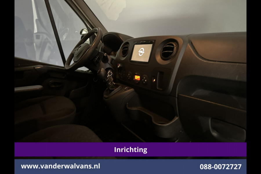 Opel Movano 2.3 CDTI 146pk L2H2 Inrichting Euro6 Airco | Camera | Navigatie | Cruisecontrol | 2500kg Trekhaak Parkeersensoren, Bijrijdersbank