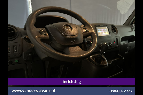 Opel Movano 2.3 CDTI 146pk L2H2 Inrichting Euro6 Airco | Camera | Navigatie | Cruisecontrol | 2500kg Trekhaak Parkeersensoren, Bijrijdersbank