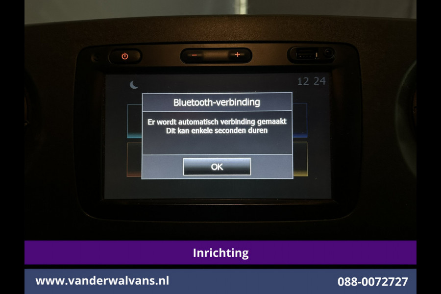Opel Movano 2.3 CDTI 146pk L2H2 Inrichting Euro6 Airco | Camera | Navigatie | Cruisecontrol | 2500kg Trekhaak Parkeersensoren, Bijrijdersbank