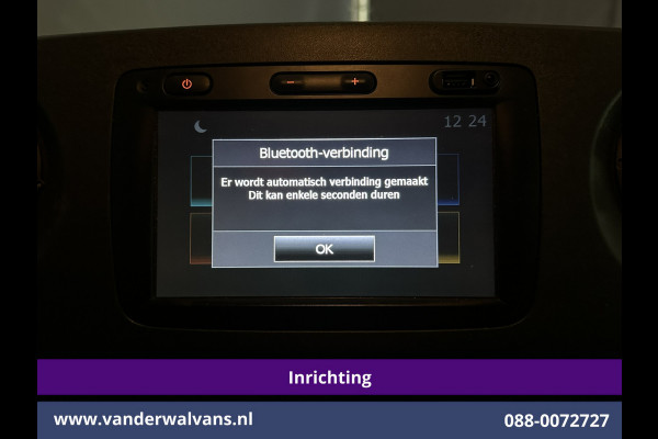 Opel Movano 2.3 CDTI 146pk L2H2 Inrichting Euro6 Airco | Camera | Navigatie | Cruisecontrol | 2500kg Trekhaak Parkeersensoren, Bijrijdersbank