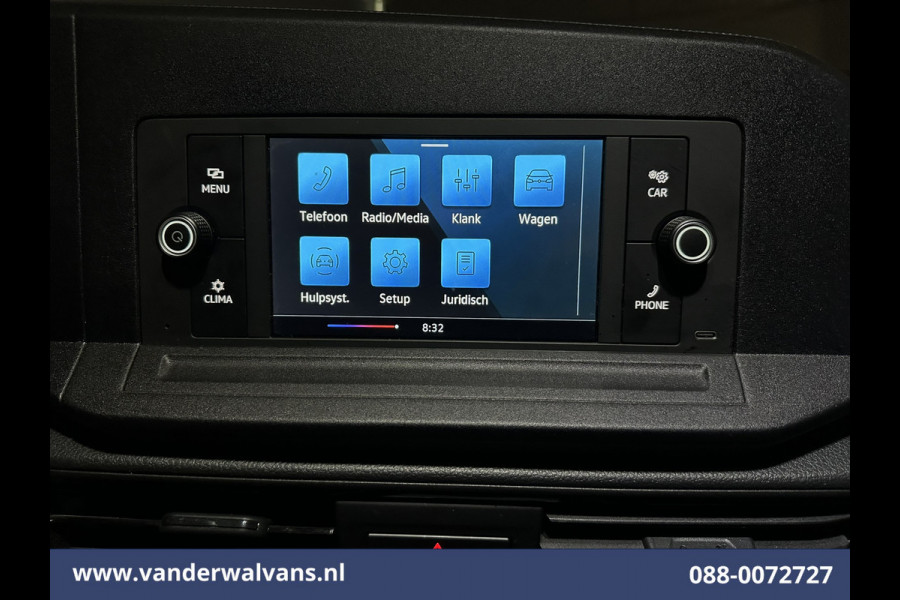 Volkswagen Caddy Cargo 2.0 TDI Comfort L1H1 Euro6 Airco | Multimediascherm | Zijdeur Bluetooth telefoonvoorbereiding