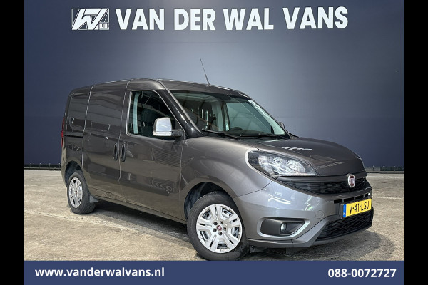 Fiat Dobló Cargo 1.3 MJ L1H1 Euro6 Airco | 3-Zits | Camera | Navigatie | Cruisecontrol | Parkeersensoren | Zijdeur, bijrijdersbank
