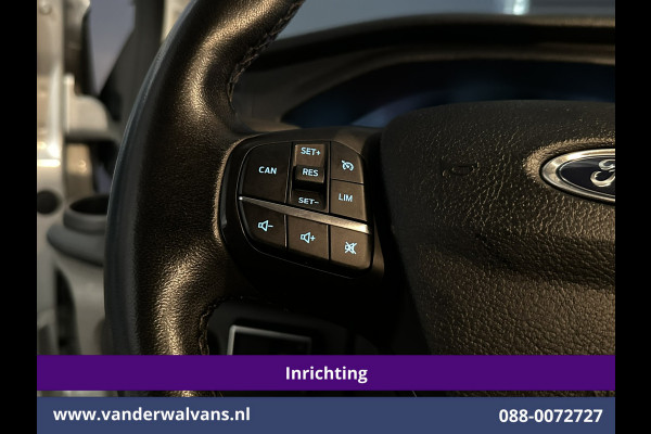 Ford Transit Custom 2.0 TDCI 131pk L1H1 Inrichting Euro6 Airco | Camera | Navigatie | LED | Apple Carplay Cruisecontrol, Stoelverwarming, Verwarmde voorruit, Parkeersensoren, Bijrijdersbank, 2500kg trekvermogen