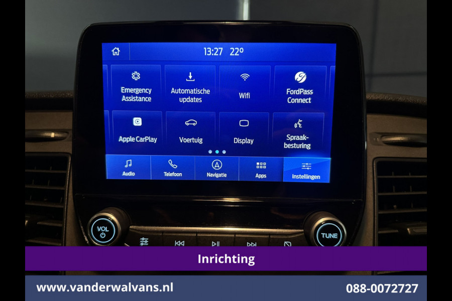 Ford Transit Custom 2.0 TDCI 131pk L1H1 Inrichting Euro6 Airco | Camera | Navigatie | LED | Apple Carplay Cruisecontrol, Stoelverwarming, Verwarmde voorruit, Parkeersensoren, Bijrijdersbank, 2500kg trekvermogen