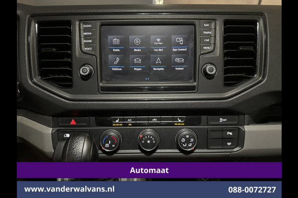 Volkswagen Crafter 2.0 TDI 141pk Automaat L3H3 L2H2 Euro6 Airco | Massagestoel | Camera | Navigatie | 3000kg Trekhaak | Cruisecontrol Chauffeursstoel, Parkeersensoren, Stoelverwarming, Bijrijdersbank