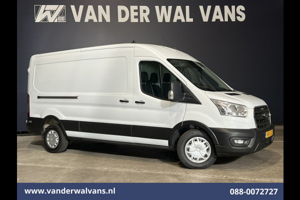 Ford Transit 2.0 TDCI 131pk L3H2 Euro6 Airco | Camera | Navigatie | Apple Carplay | Android Auto | Stoelverwarming Verwarmde voorruit, Cruisecontrol, Parkeersensoren, Elektrisch verstelbare bestuurdersstoel, Bijrijdersbank