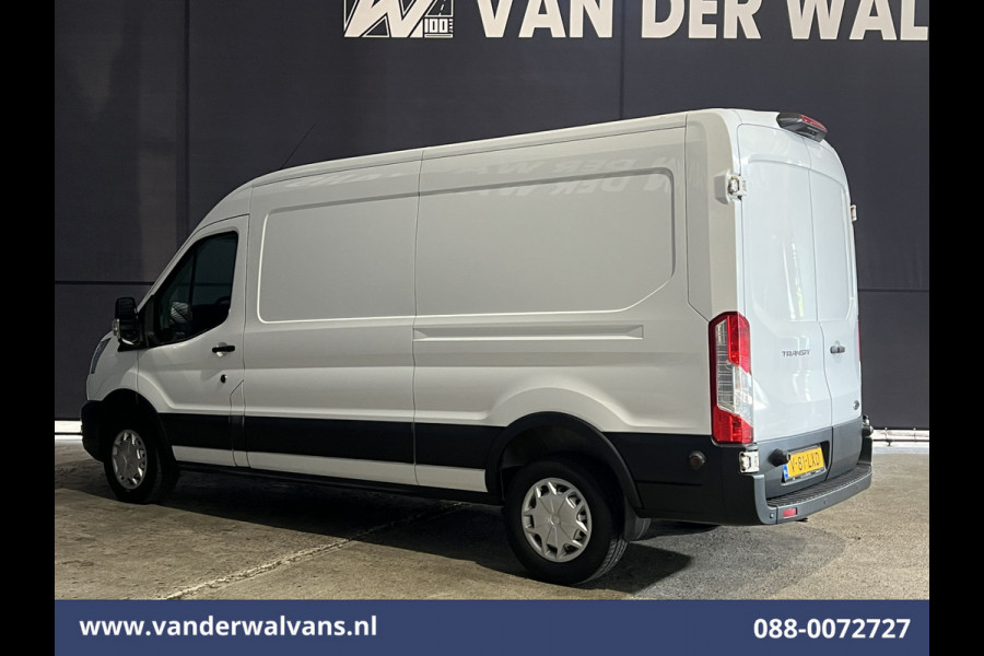 Ford Transit 2.0 TDCI 131pk L3H2 Euro6 Airco | Camera | Navigatie | Apple Carplay | Android Auto | Stoelverwarming Verwarmde voorruit, Cruisecontrol, Parkeersensoren, Elektrisch verstelbare bestuurdersstoel, Bijrijdersbank