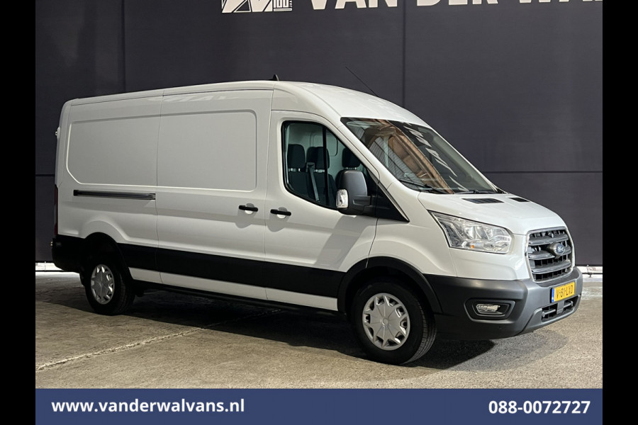 Ford Transit 2.0 TDCI 131pk L3H2 Euro6 Airco | Camera | Navigatie | Apple Carplay | Android Auto | Stoelverwarming Verwarmde voorruit, Cruisecontrol, Parkeersensoren, Elektrisch verstelbare bestuurdersstoel, Bijrijdersbank